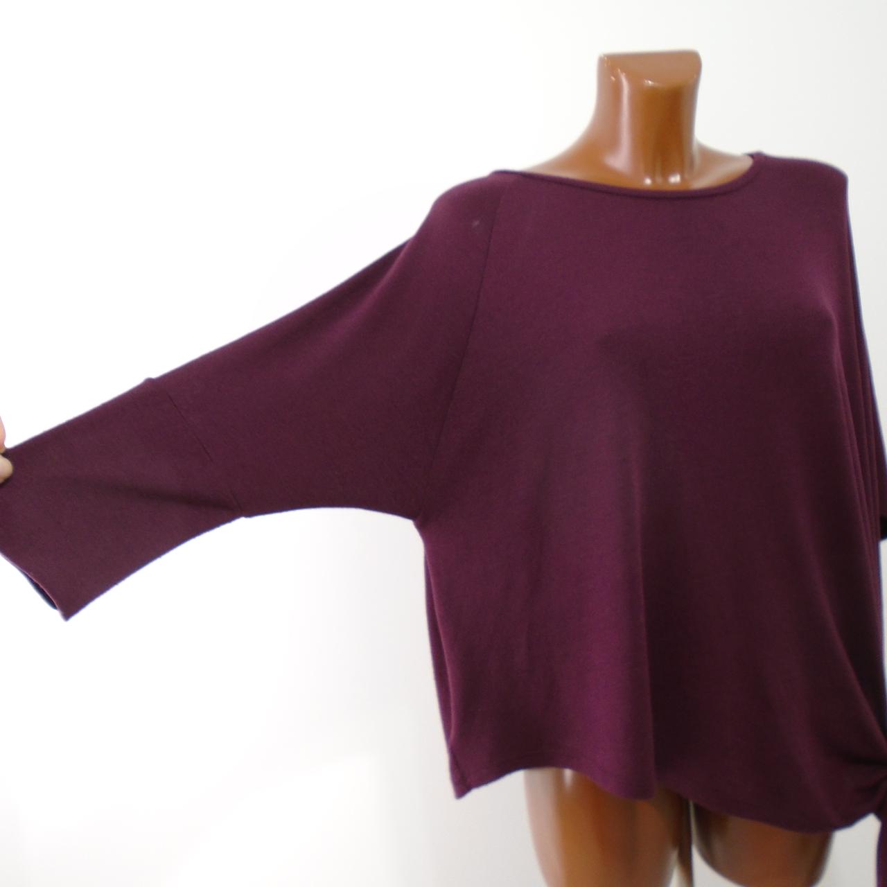Women's Blouse Bershka. Bordeaux. L. Used. Good