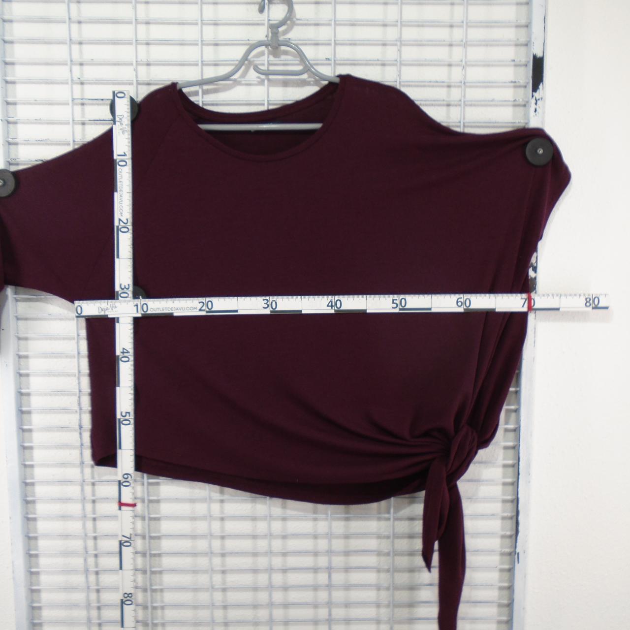 Women's Blouse Bershka. Bordeaux. L. Used. Good