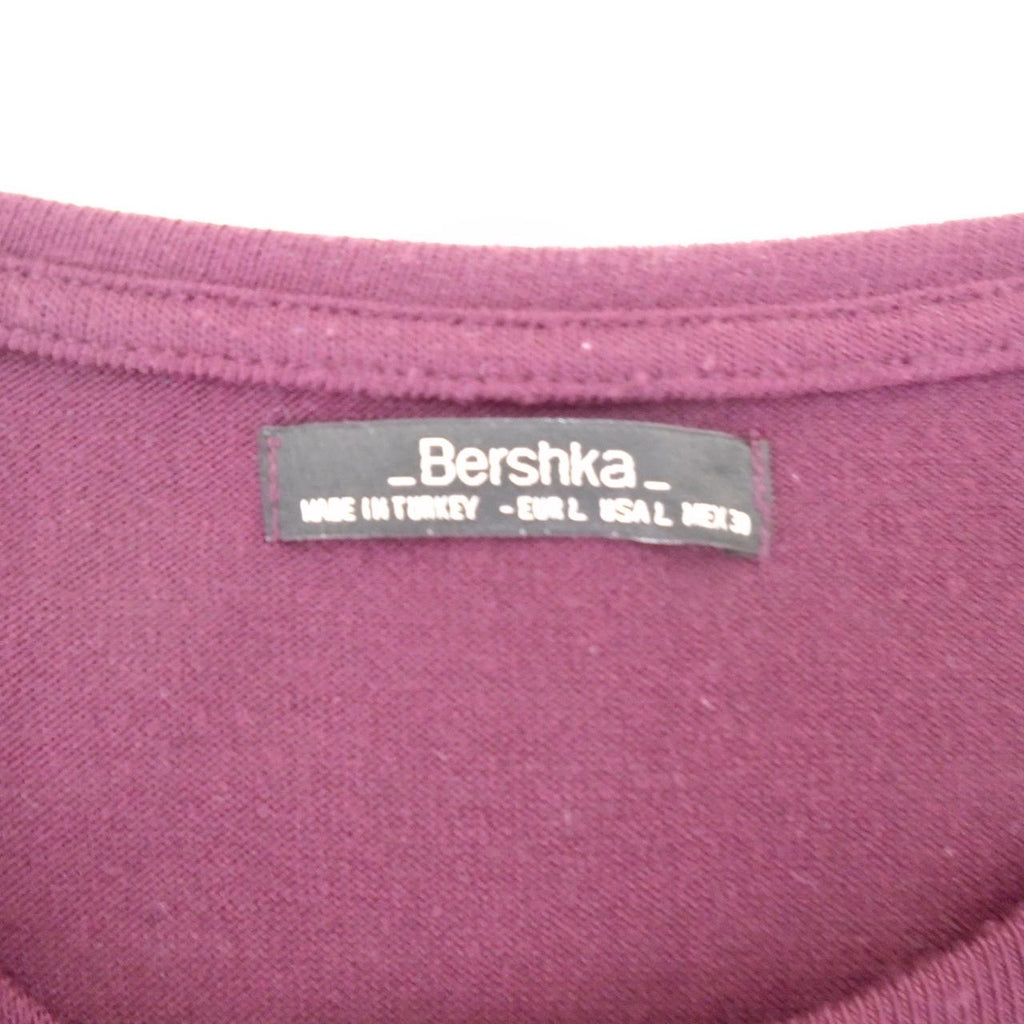 Women's Blouse Bershka. Bordeaux. L. Used. Good