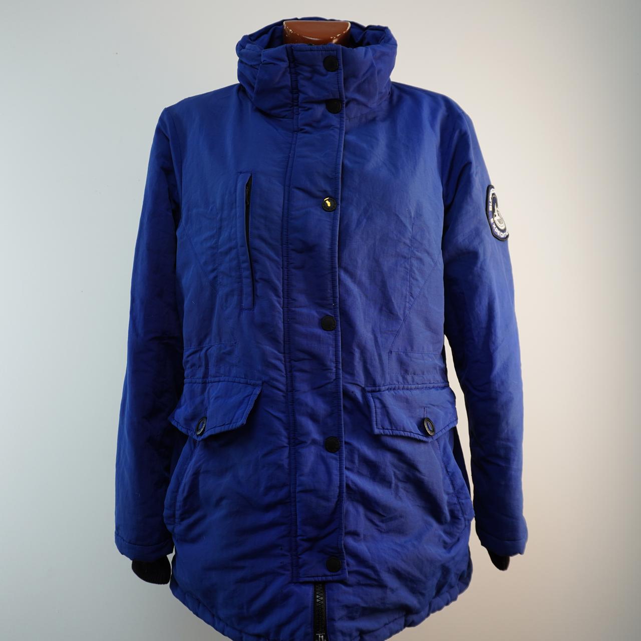 Women's Parka Superdry. Dark blue. XL. Used. Satisfactory