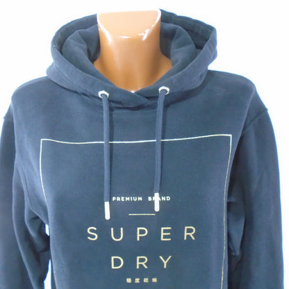 Women's Hoodie Dress Superdry. Black. L. Used. Good