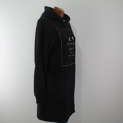 Women's Hoodie Dress Superdry. Black. L. Used. Good