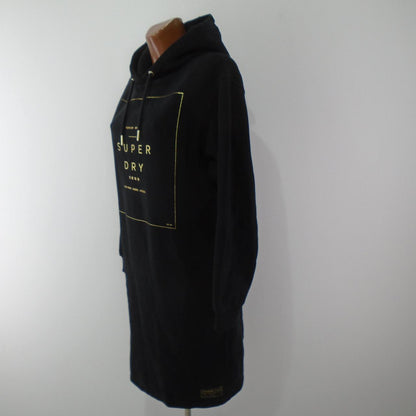 Women's Hoodie Dress Superdry. Black. L. Used. Good