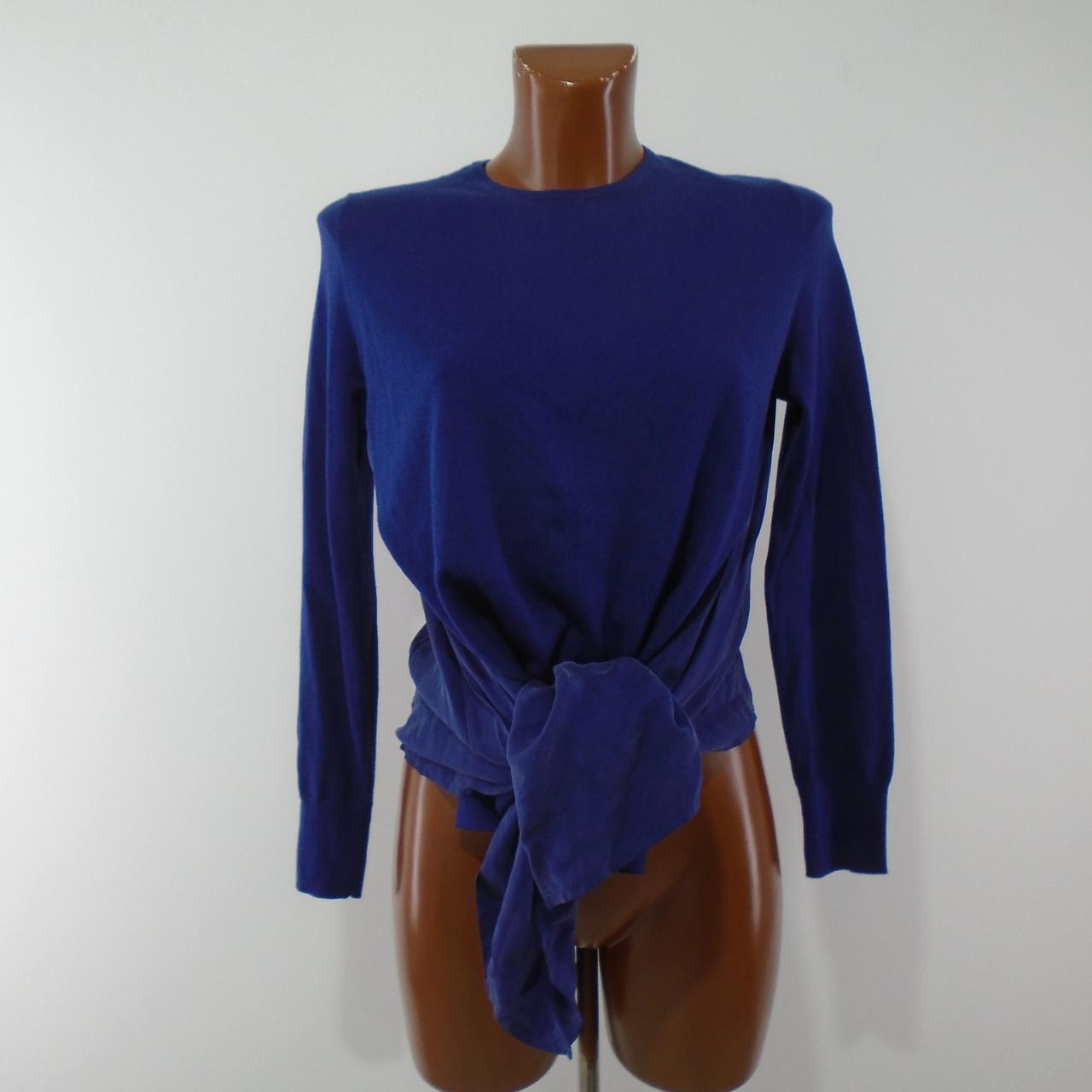 Women's Blouse Escada. Dark blue. XS. Used. Good