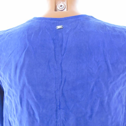 Women's Blouse Escada. Dark blue. XS. Used. Good