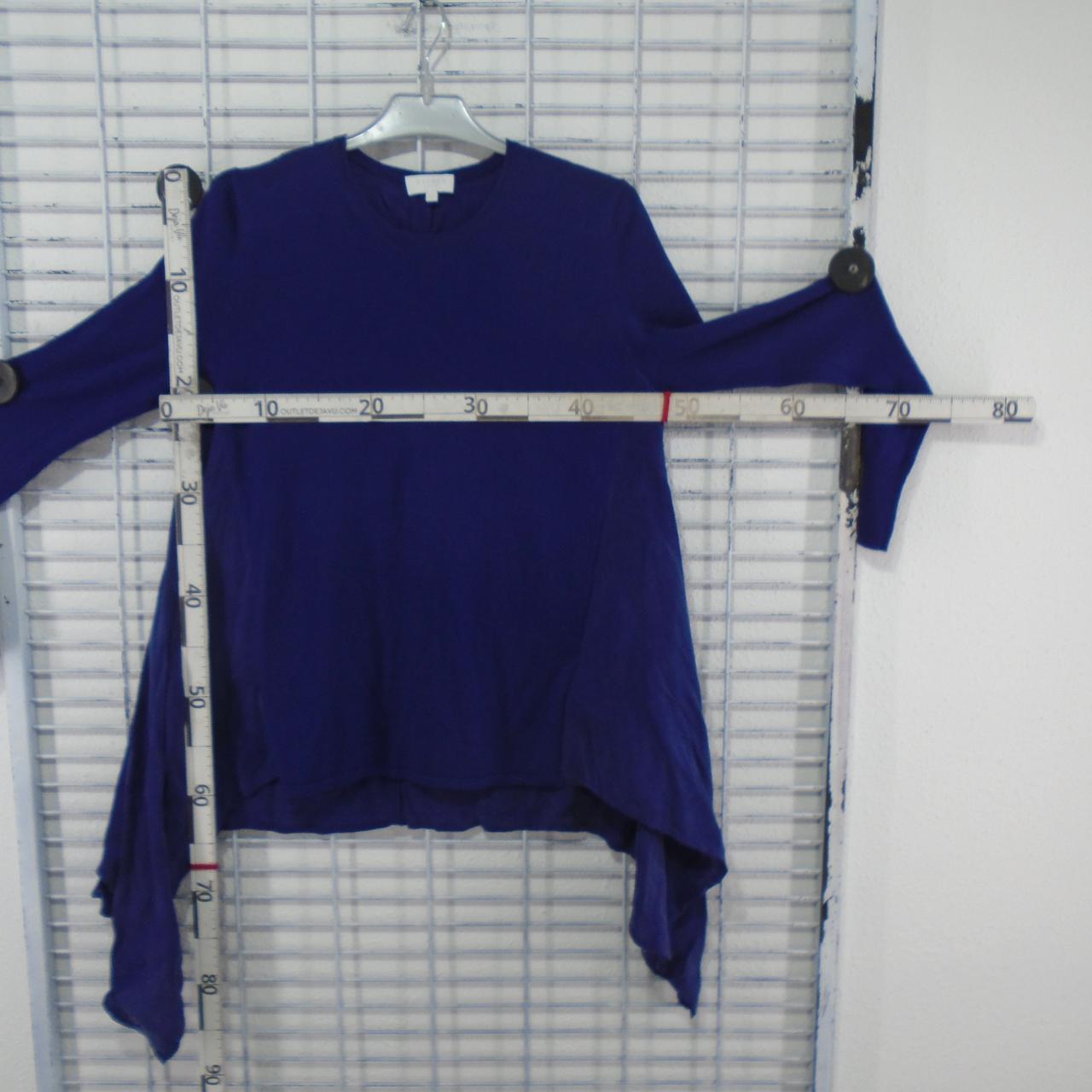 Blusa de mujer Escada. Azul oscuro. XS. Usada. Buena