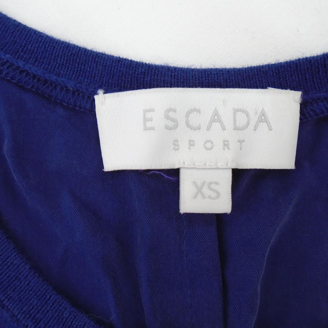 Women's Blouse Escada. Dark blue. XS. Used. Good