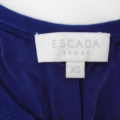 Blusa de mujer Escada. Azul oscuro. XS. Usada. Buena