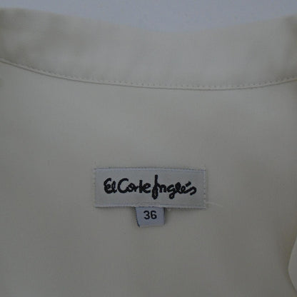 Blusa Mujer El Corte Inglés. Beige. S. Usado. Bien