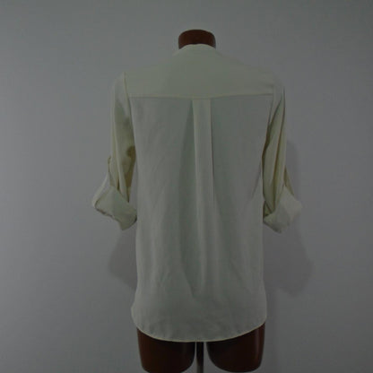 Blusa Mujer El Corte Inglés. Beige. S. Usado. Bien