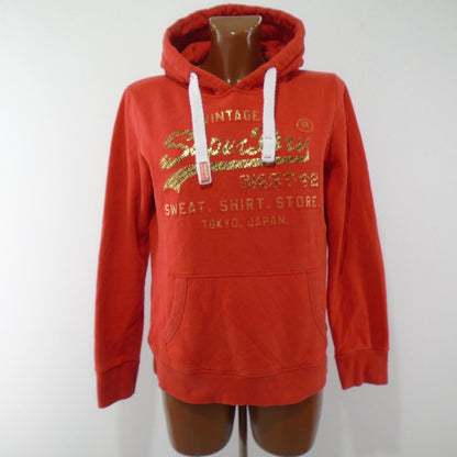 Sudadera con capucha para mujer Superdry. Naranja. L. Usado. Bien