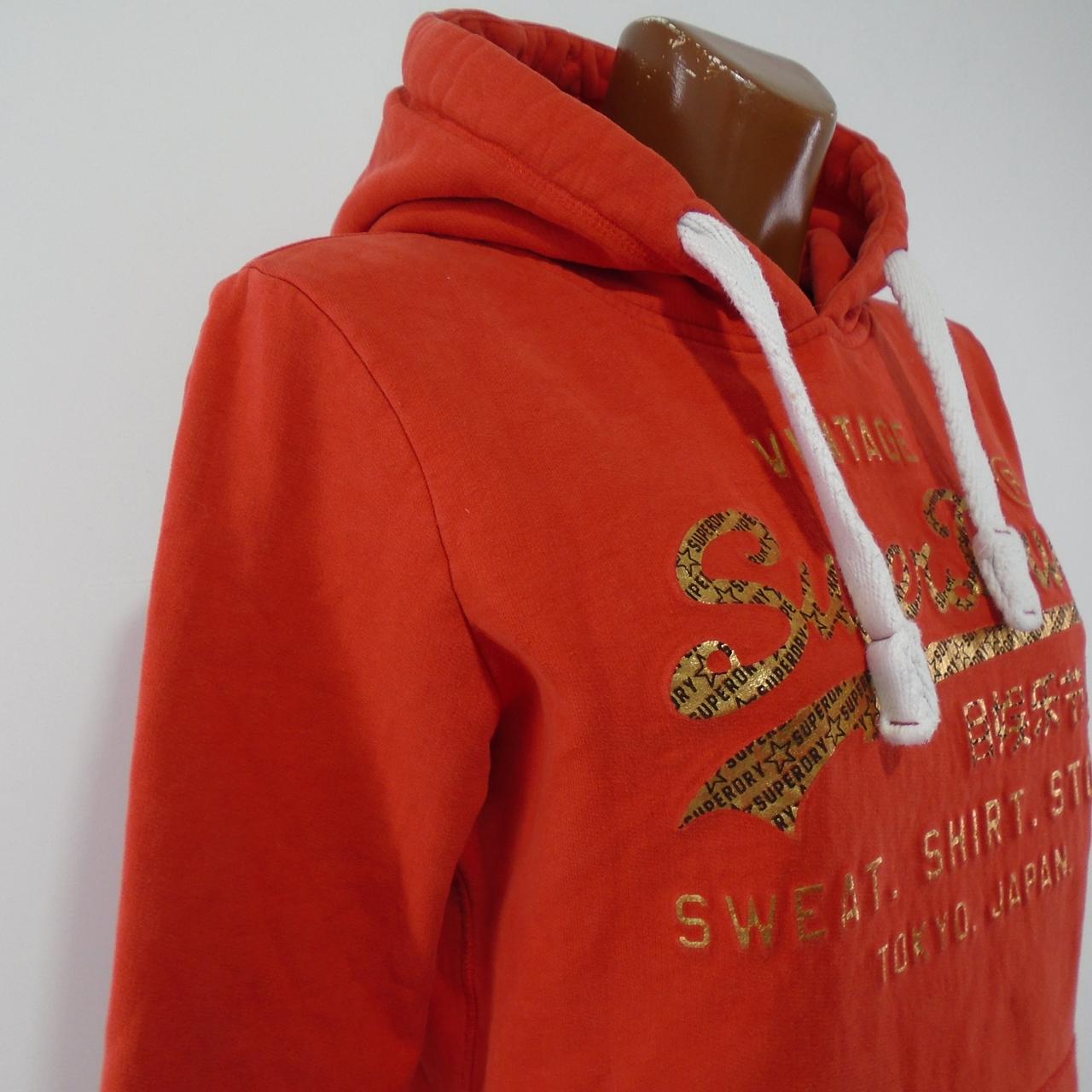 Women's Hoodie Superdry. Orange. L. Used. Good