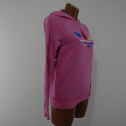 Sudadera con capucha para mujer Adidas. Rosa. Talla S. Usada. Buena calidad