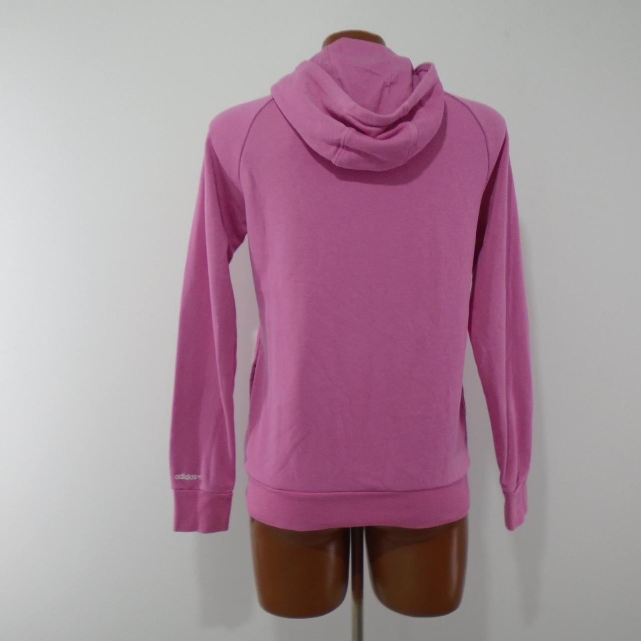 Sudadera con capucha para mujer Adidas. Rosa. Talla S. Usada. Buena calidad