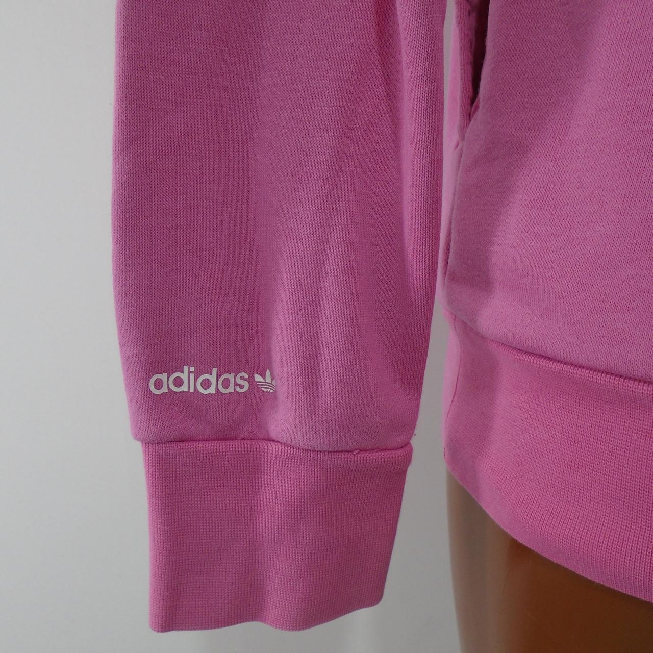 Sudadera con capucha para mujer Adidas. Rosa. Talla S. Usada. Buena calidad