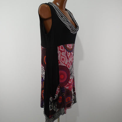 Vestido Mujer Colección M&amp;S. Multicolor. L. Usado. Satisfactorio