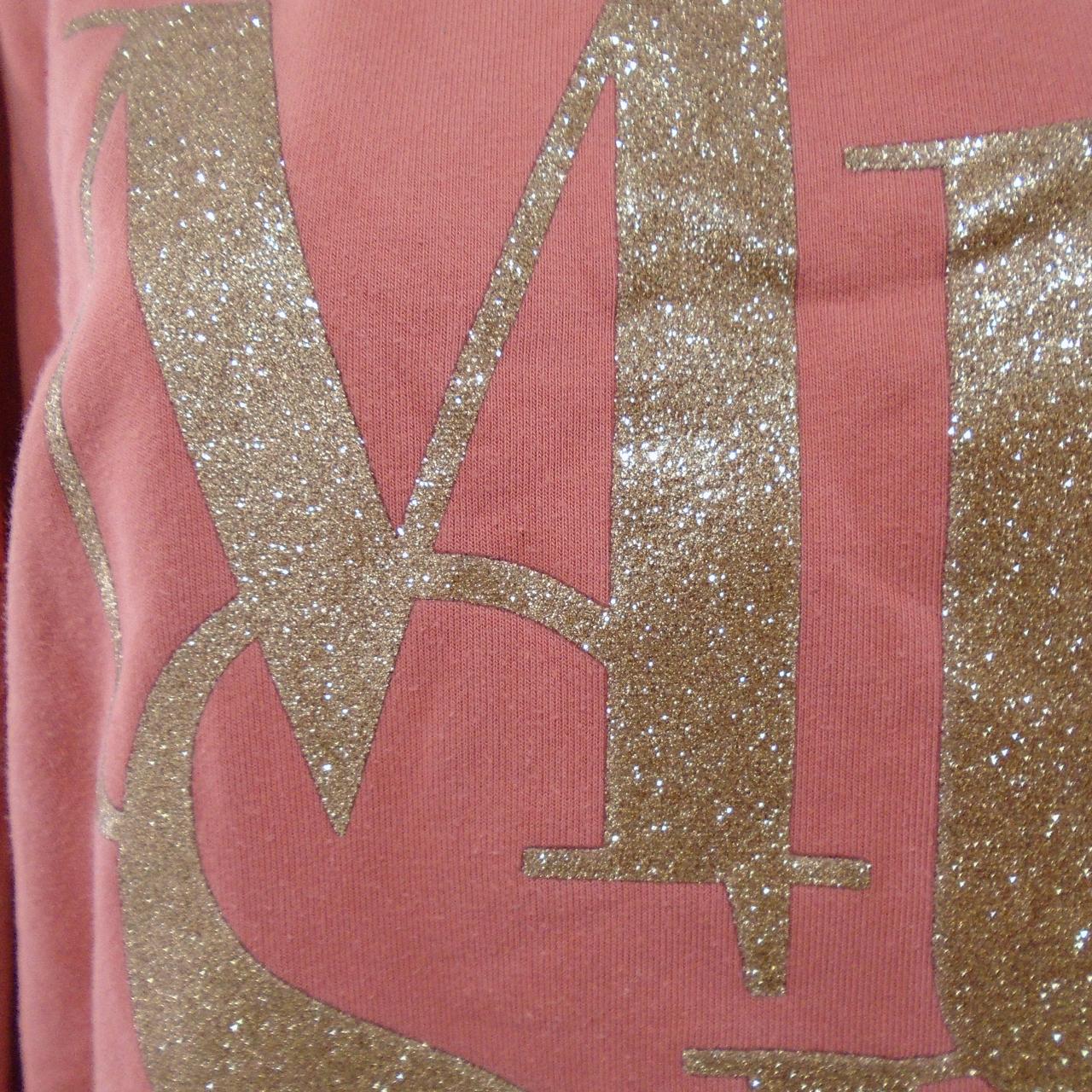 Sudadera de mujer Rebel colorida. Coral. M. Usada. Muy buena