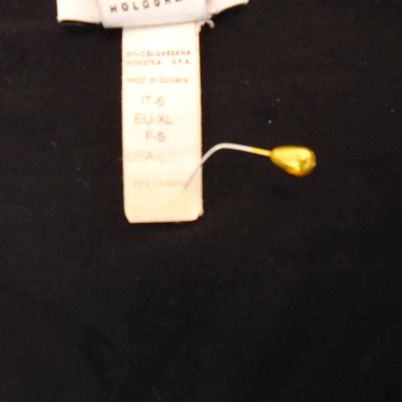 Men's T-Shirt Dolce & Gabbana. Black. XL. Used. Good