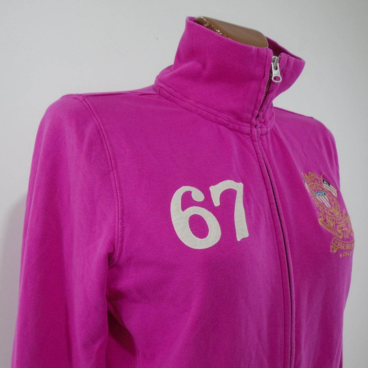 Women's Track Jacket Ralph Lauren. Pink. L. Used. Good