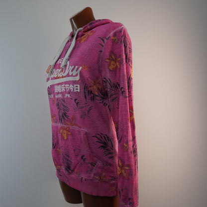 Women's Hoodie Superdry. Pink. M. Used. Good