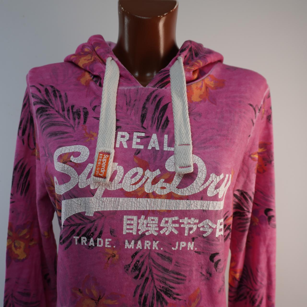 Women's Hoodie Superdry. Pink. M. Used. Good