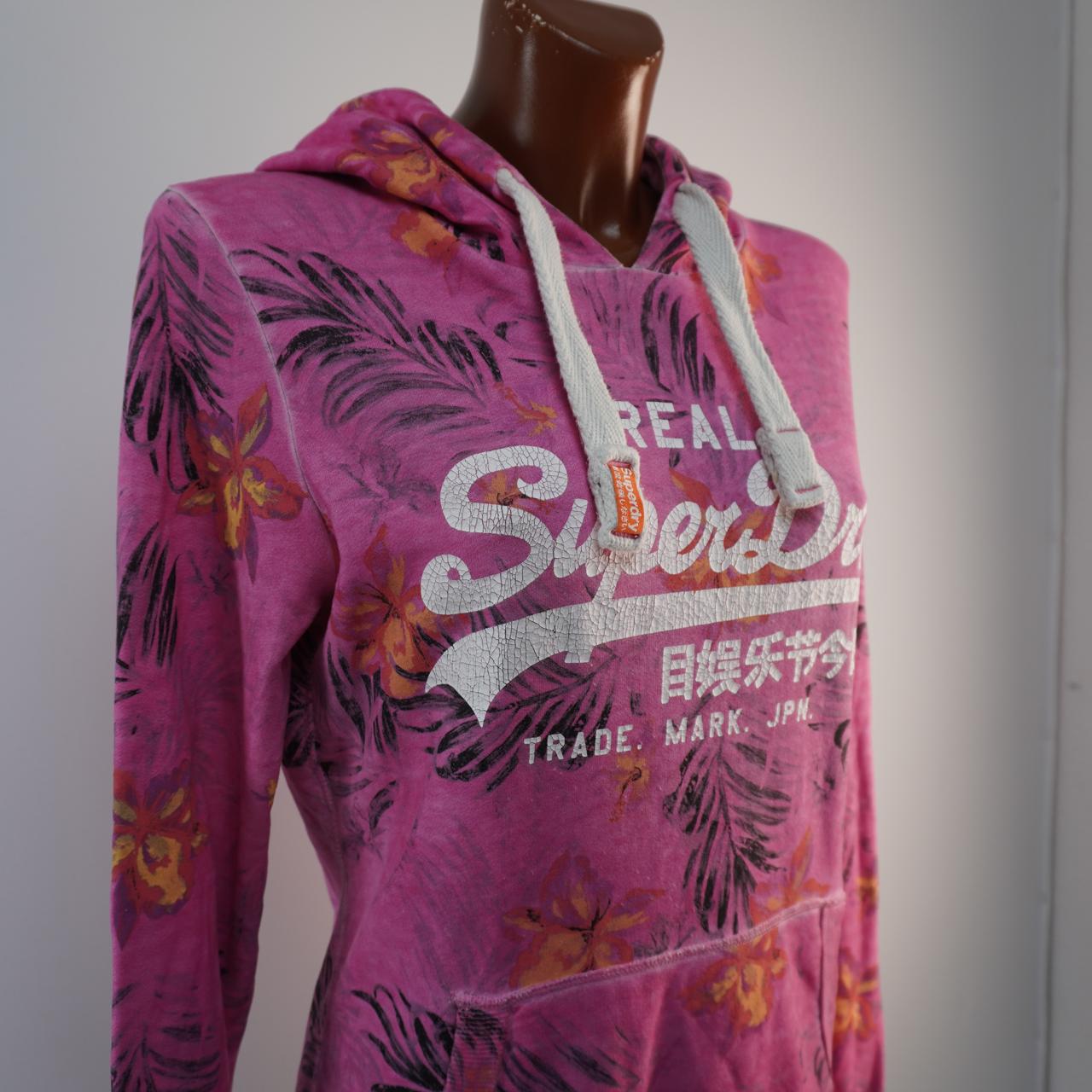 Women's Hoodie Superdry. Pink. M. Used. Good