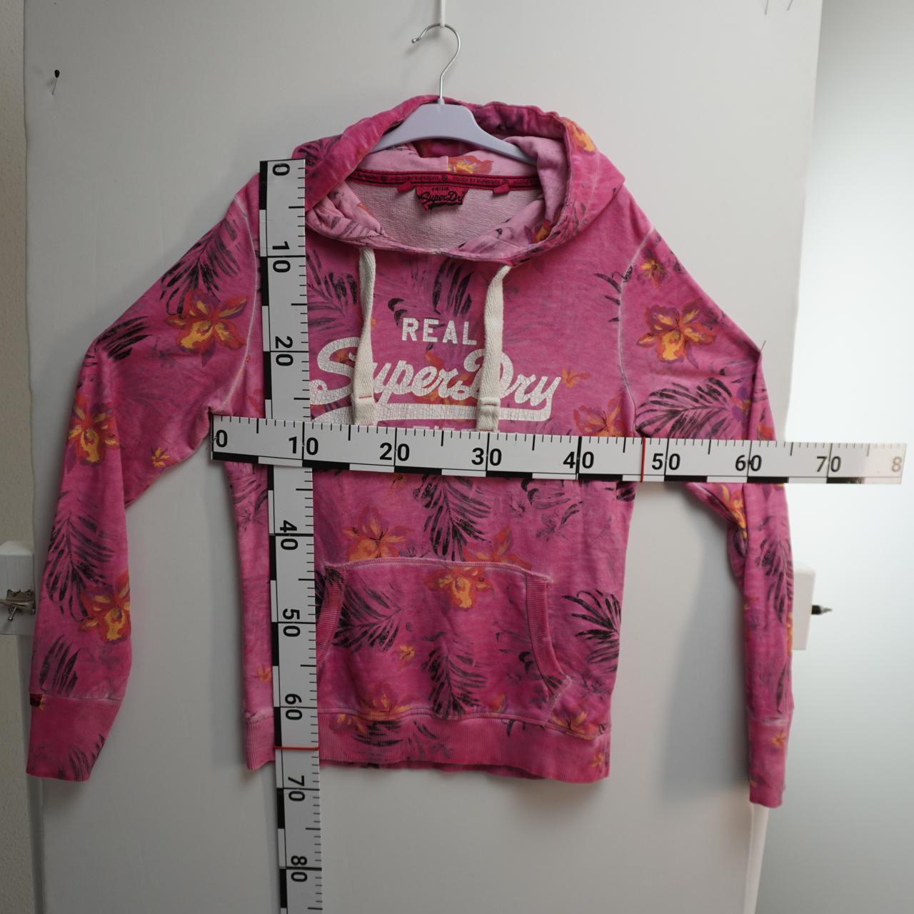 Women's Hoodie Superdry. Pink. M. Used. Good