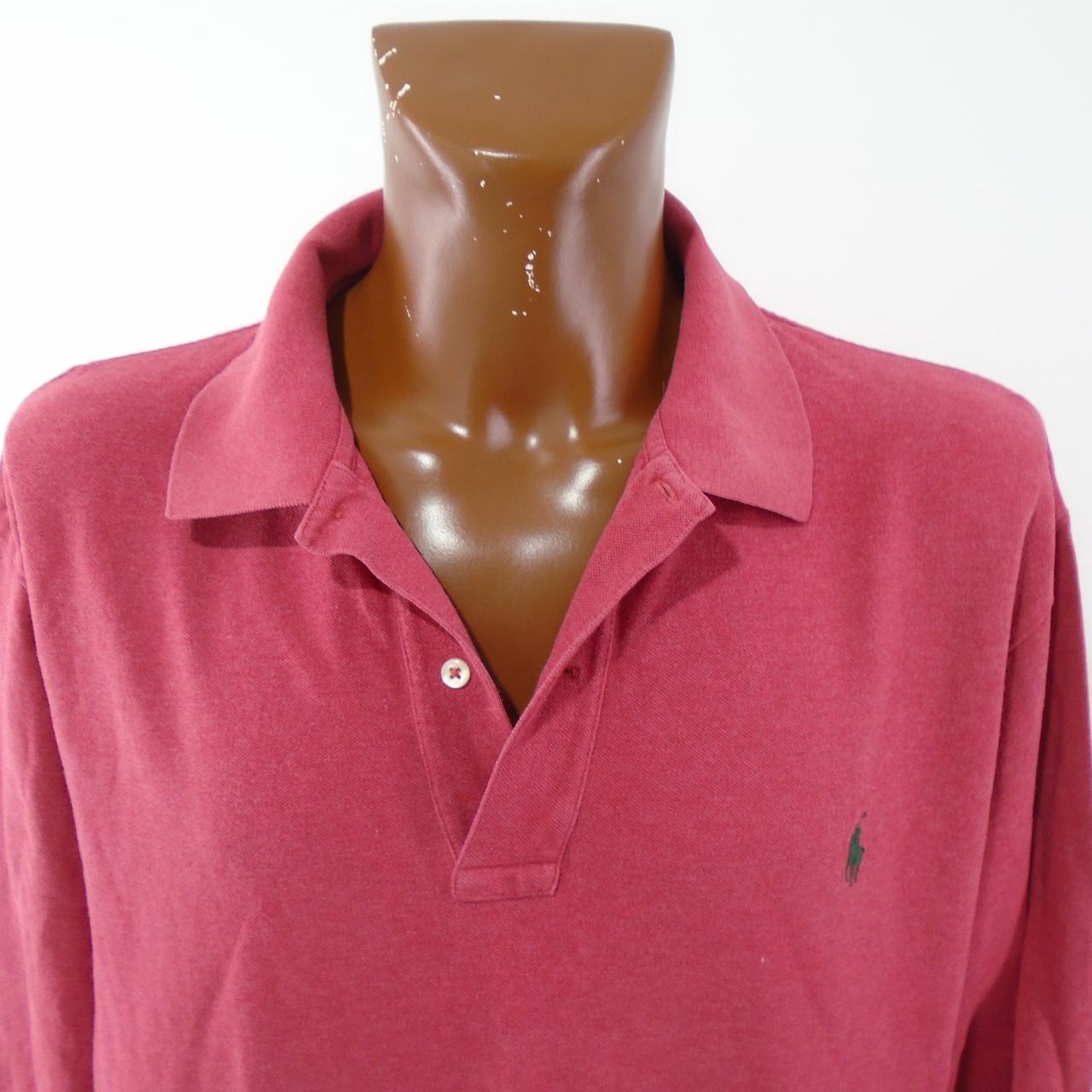 Polo Ralph Lauren para hombre. Rojo. XXL. Usado. En buen estado.