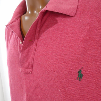 Polo Ralph Lauren para hombre. Rojo. XXL. Usado. En buen estado.