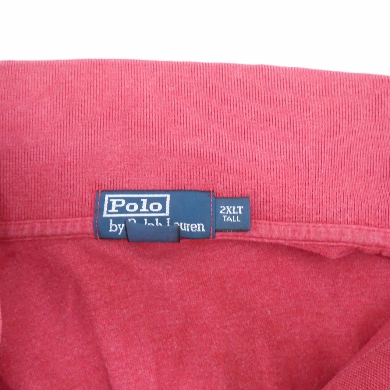 Polo Ralph Lauren para hombre. Rojo. XXL. Usado. En buen estado.