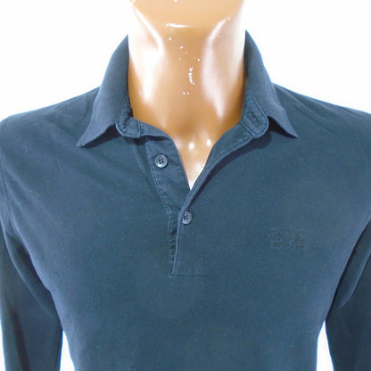 Men's Polo Hugo Boss. Black. S. Used. Good