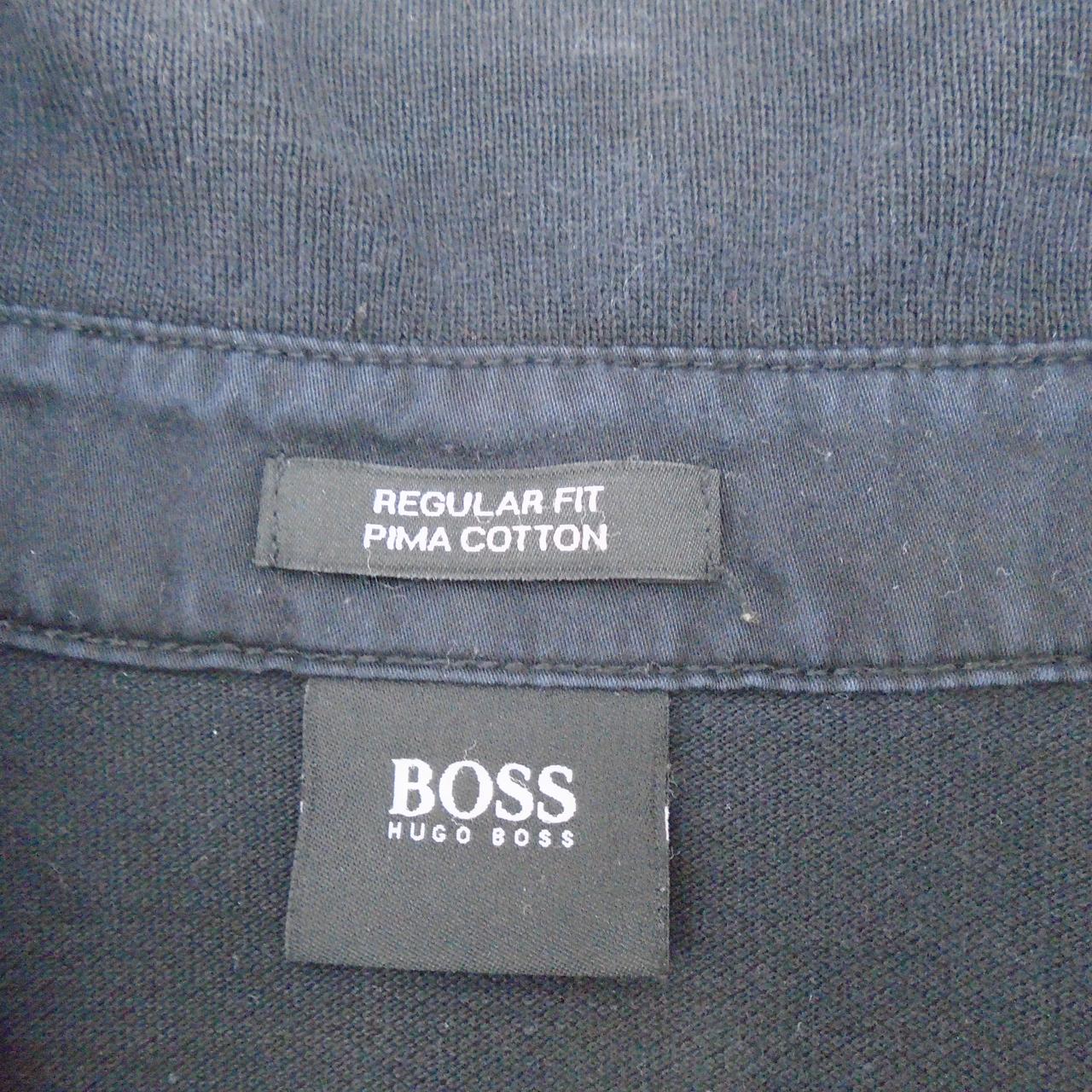 Polo de hombre Hugo Boss. Negro. Talla S. Usado. Buen estado