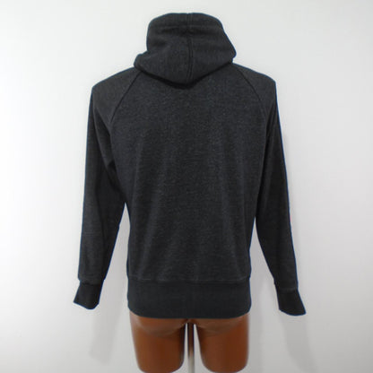 Sudadera con capucha para hombre Superdry. Negra. M. Usada. Buena calidad