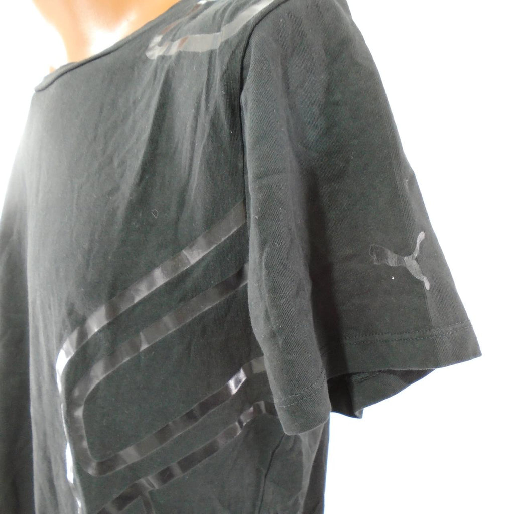 Camiseta Hombre Puma. Negro. L. Usado. Bien