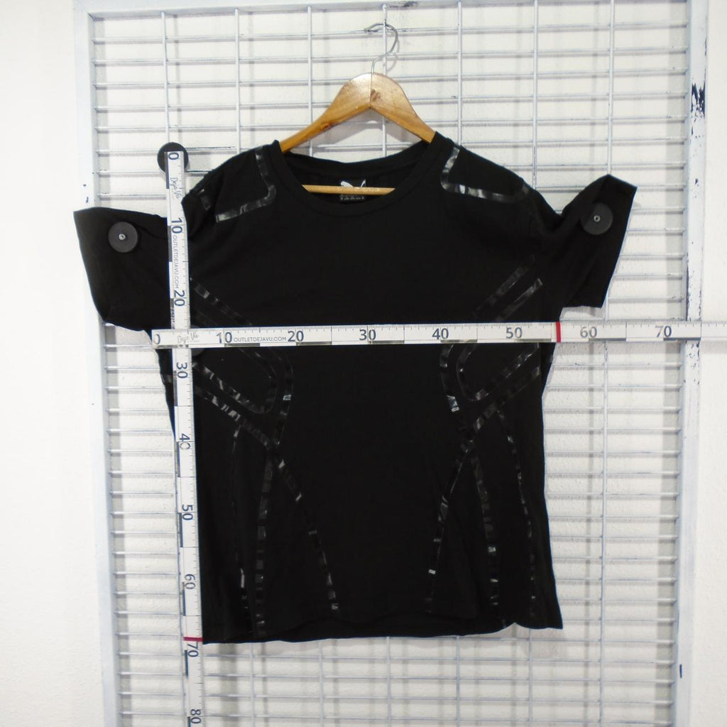 Camiseta Hombre Puma. Negro. L. Usado. Bien