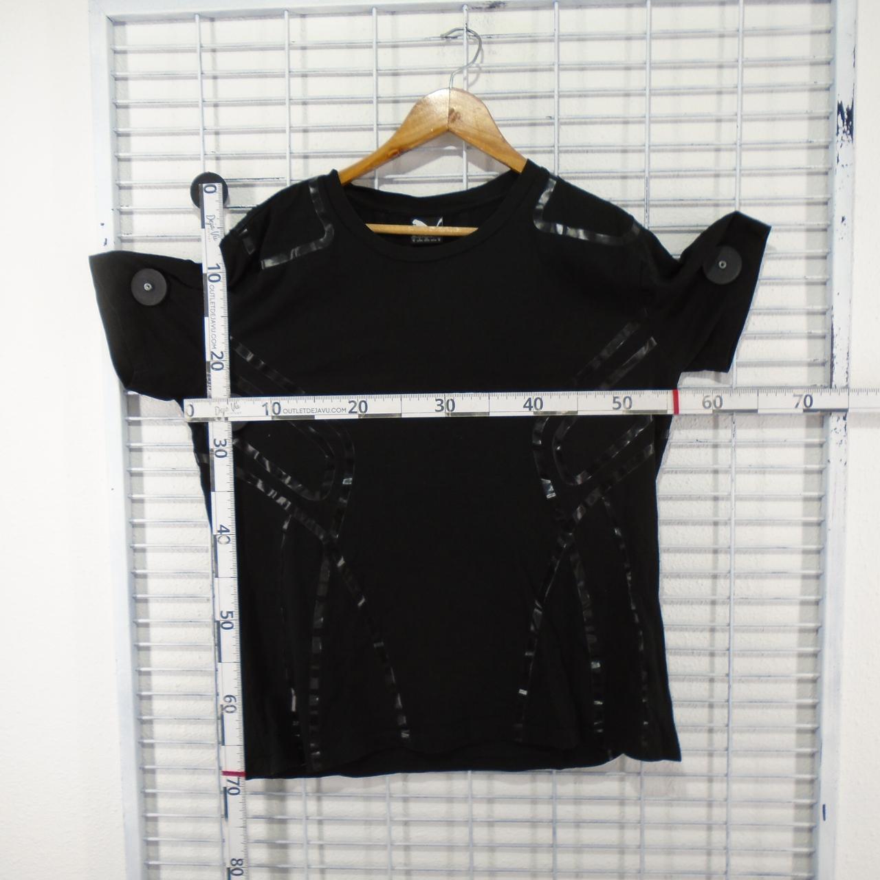 Camiseta Hombre Puma. Negro. L. Usado. Bien