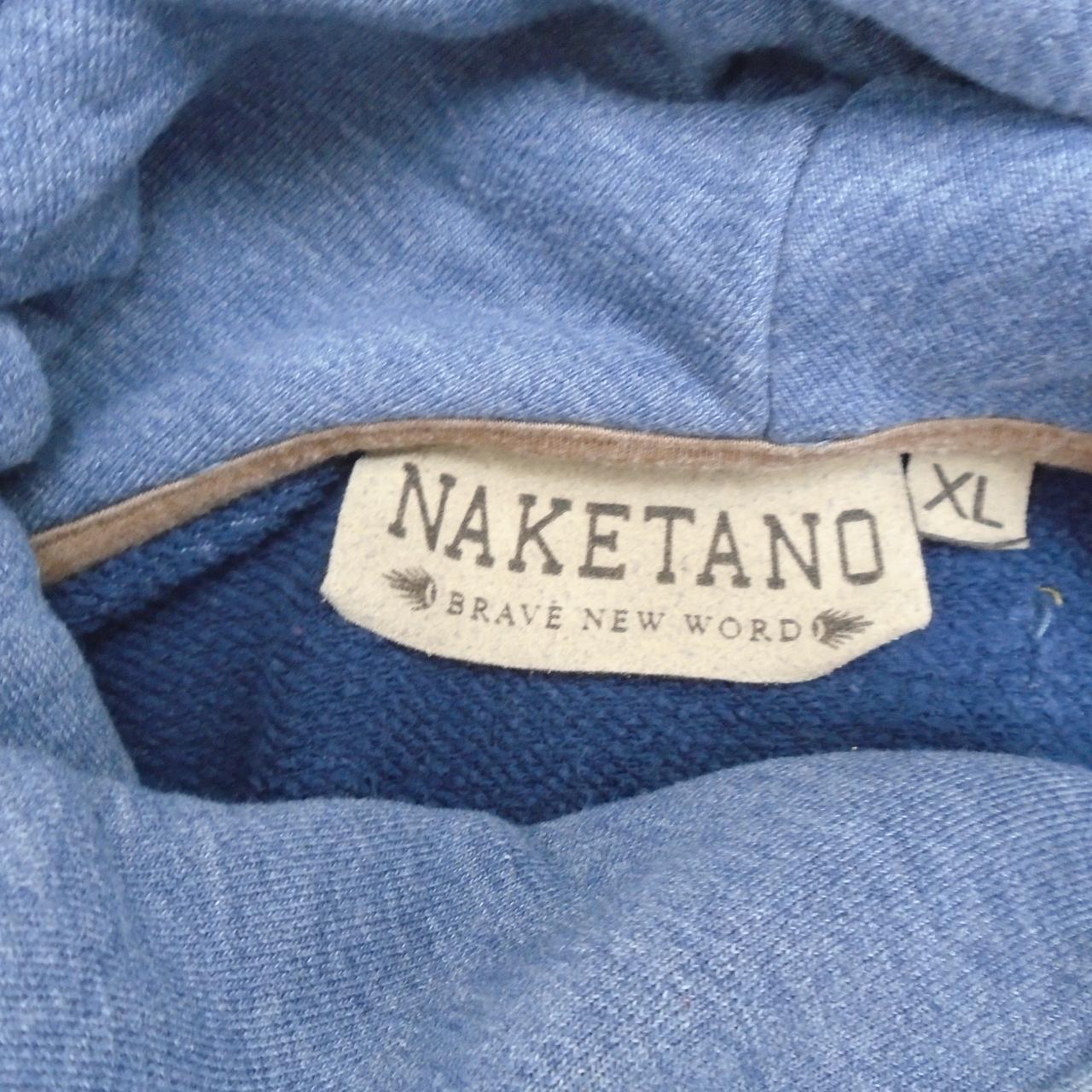 Women's Hoodie Naketano. Dark blue. XL. Used. Good