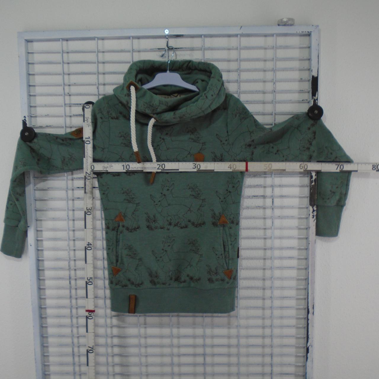 Women's Hoodie Naketano. Green. XS. Used. Good