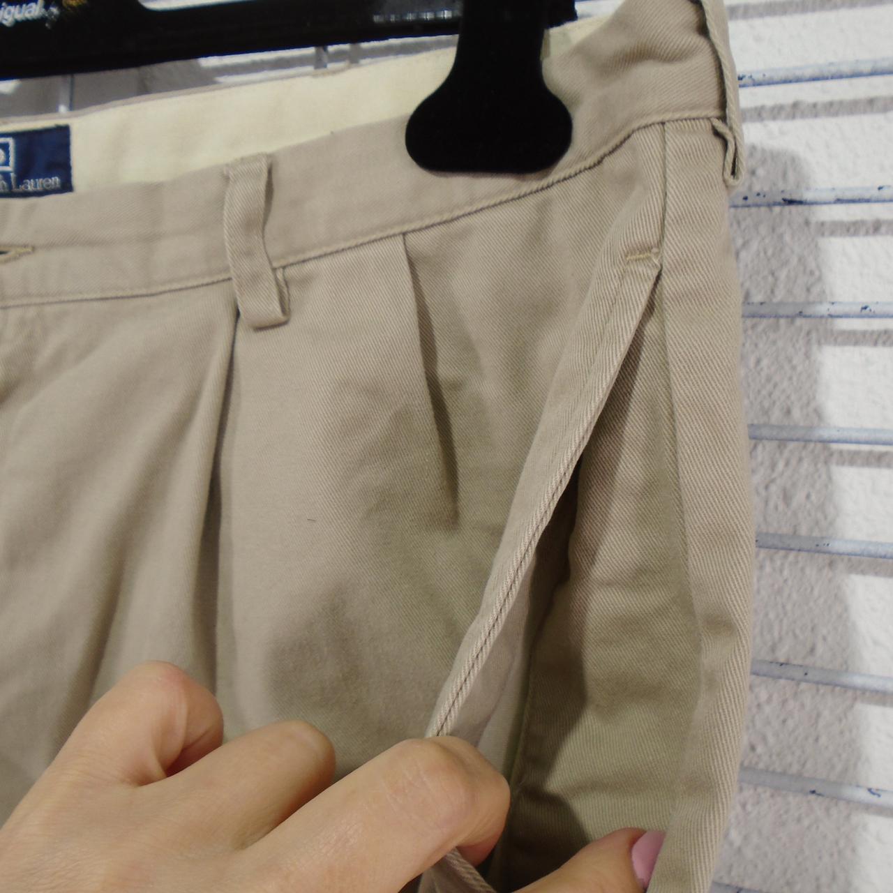 Pantalones cortos de hombre Ralph Lauren. Beige. M. Usado. Bien