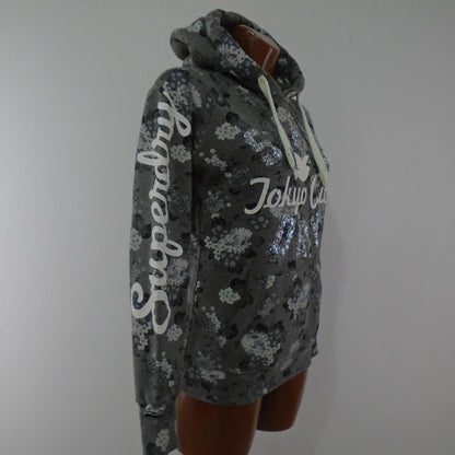 Sudadera con capucha para mujer Superdry. Gris. S. Usado. Bien