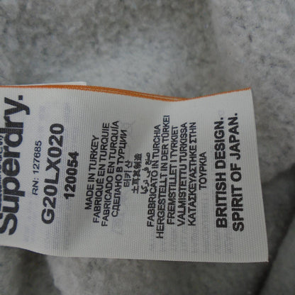 Sudadera con capucha para mujer Superdry. Gris. S. Usado. Bien