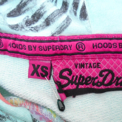 Women's Hoodie Superdry. Multicolor. XS. Used. Good