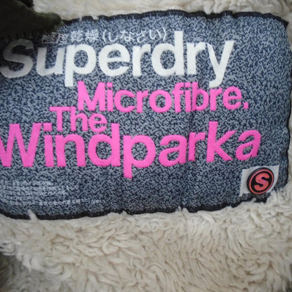 Women's Parka Superdry. Khaki. S. Used. Good