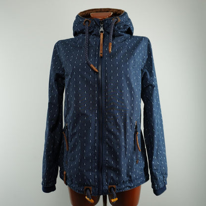 Parka Mujer Naketano. Azul oscuro. M. Usado. Bien