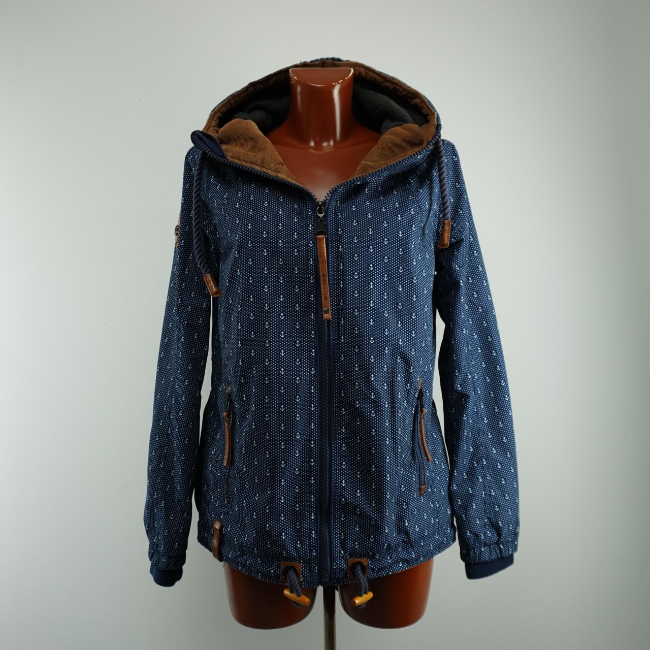 Parka Mujer Naketano. Azul oscuro. M. Usado. Bien