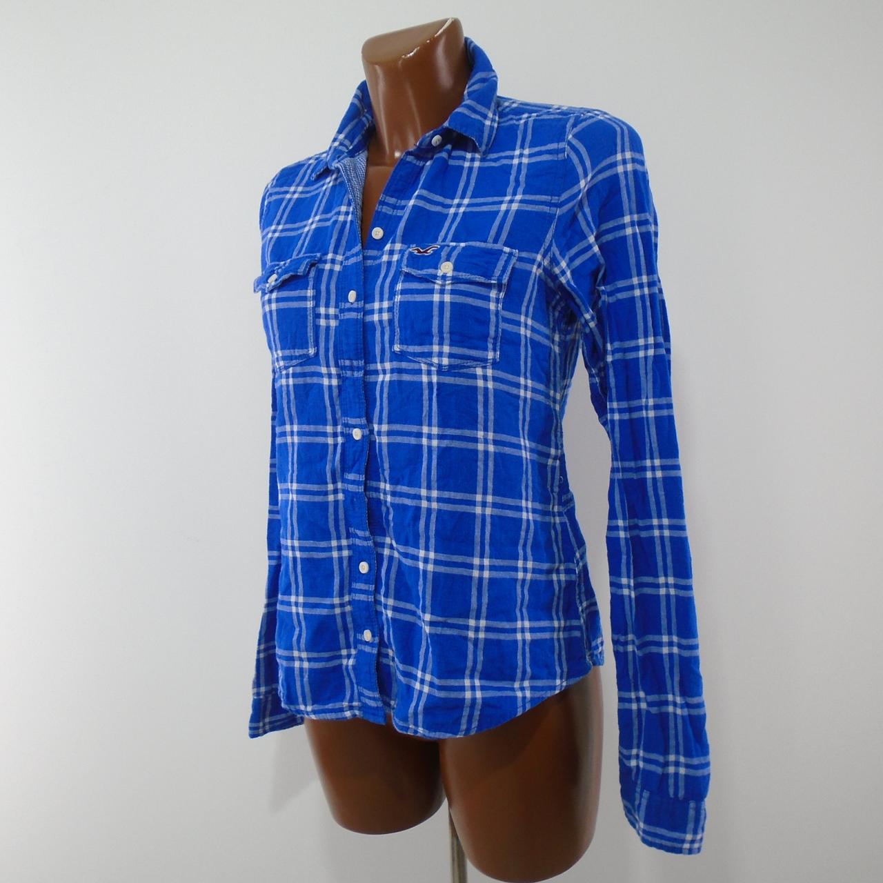 Women's Shirt Hollister. Dark blue. M. Used. Good