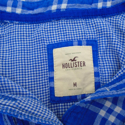 Camisa de mujer Hollister. Azul oscuro. M. Usado. Bien