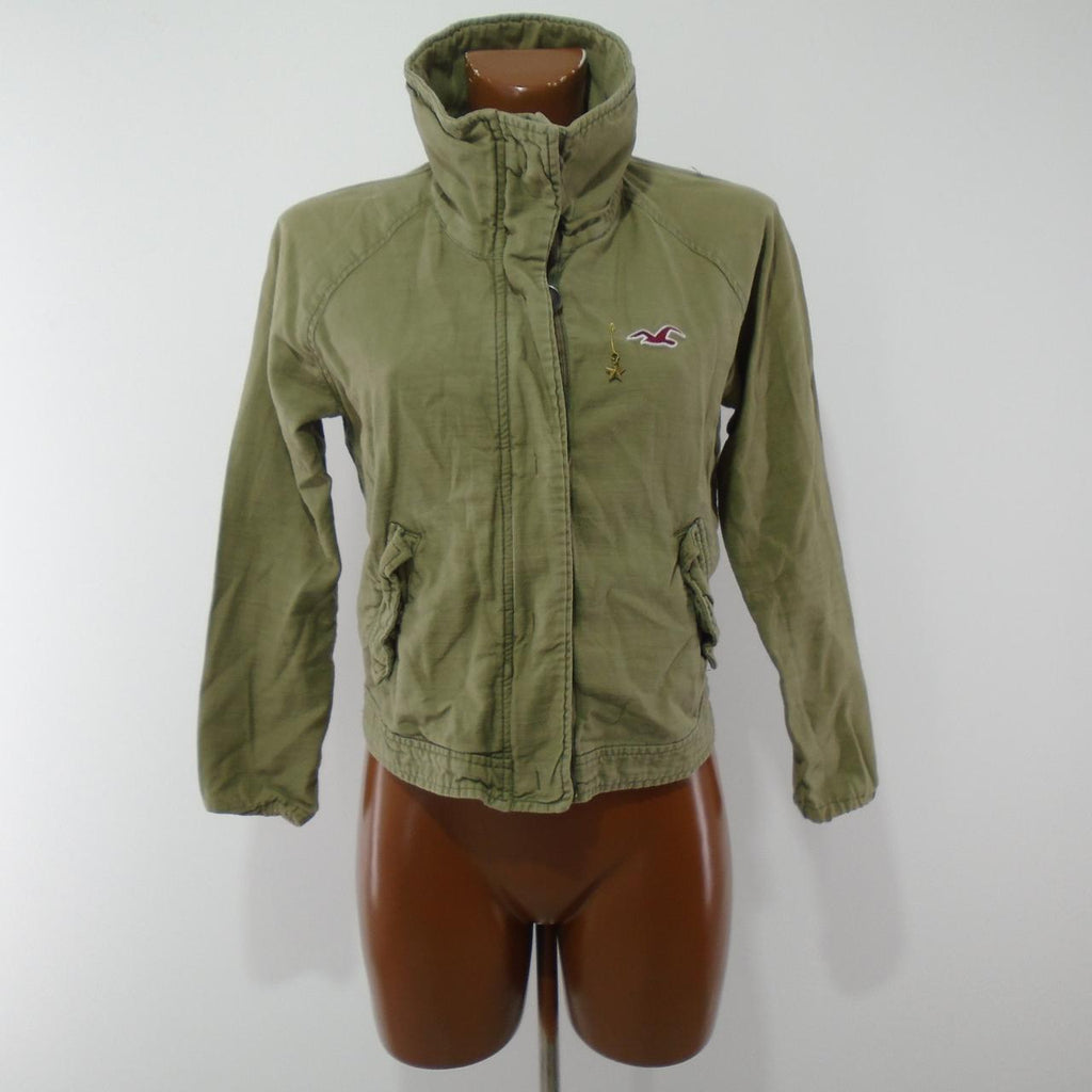 Chaqueta de mujer Hollister. Caqui. M. Usado. Bien
