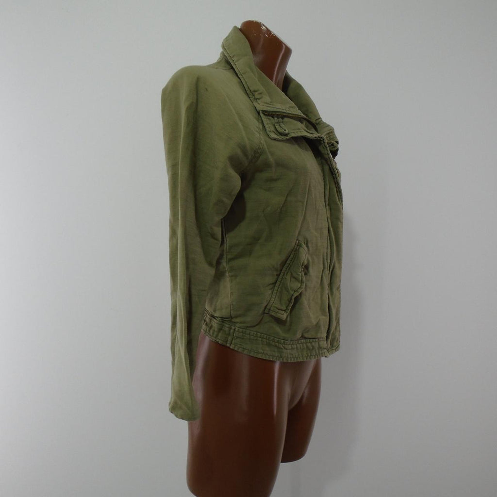 Chaqueta de mujer Hollister. Caqui. M. Usado. Bien