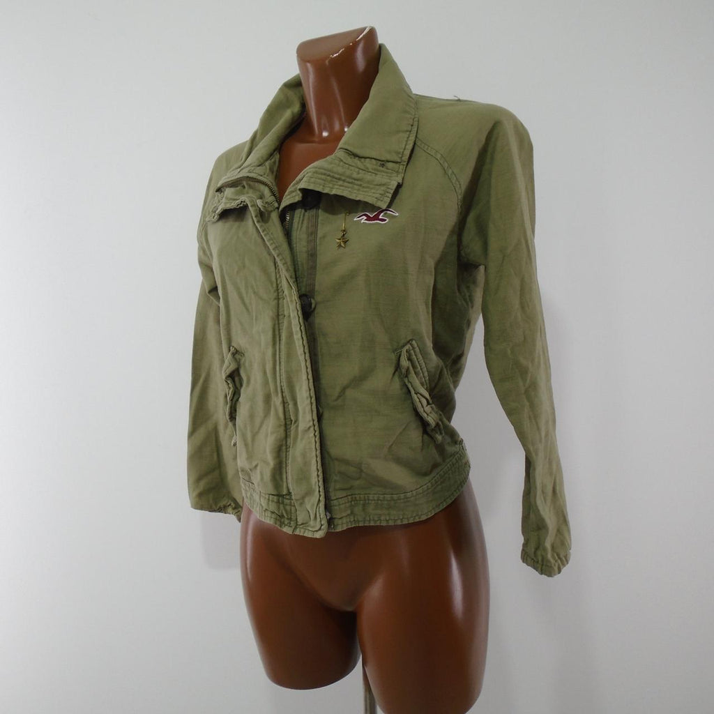 Chaqueta de mujer Hollister. Caqui. M. Usado. Bien